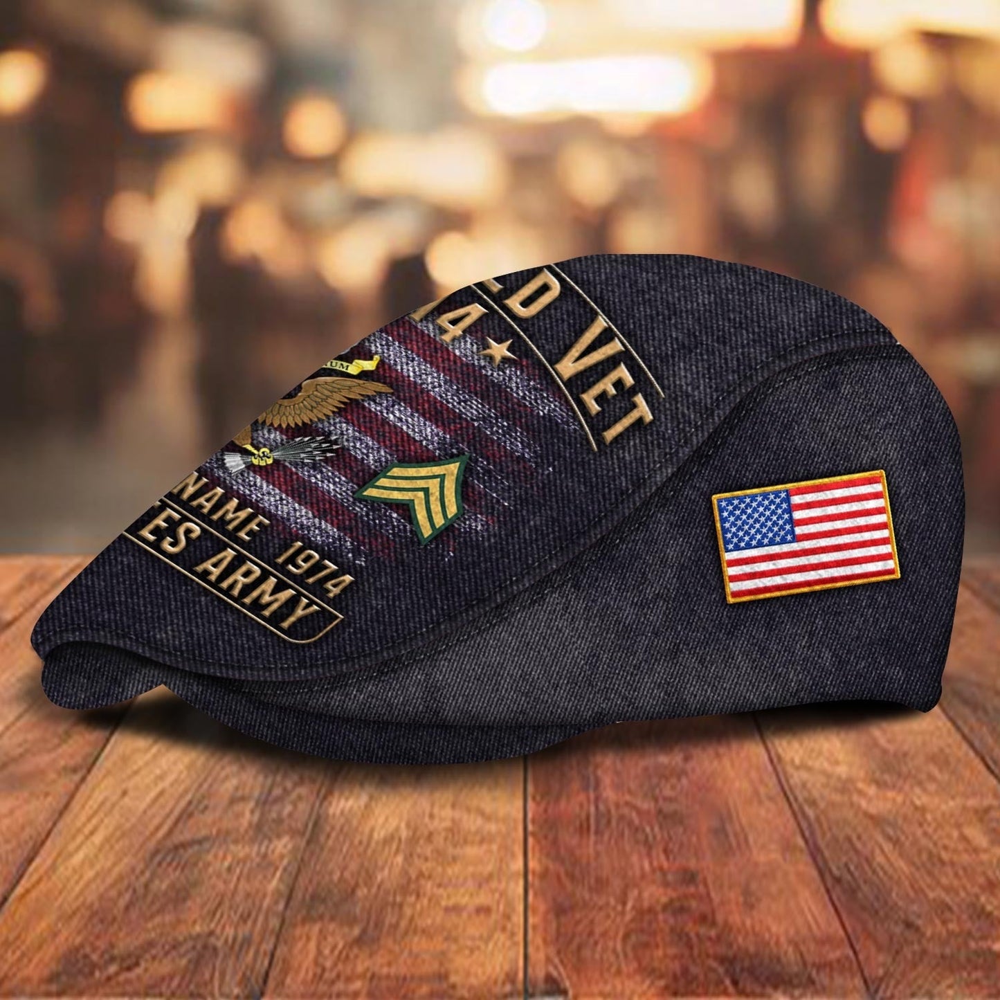 Custom U.S. Army Jeff Cap –  Grumpy Old Vet