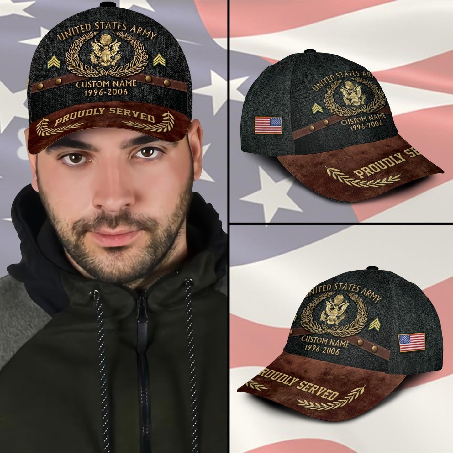 US Army – Classic Cap – Denim Design
