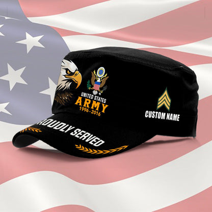 US Army – Military Cap – Veteran Pride Eagle Military Hat
