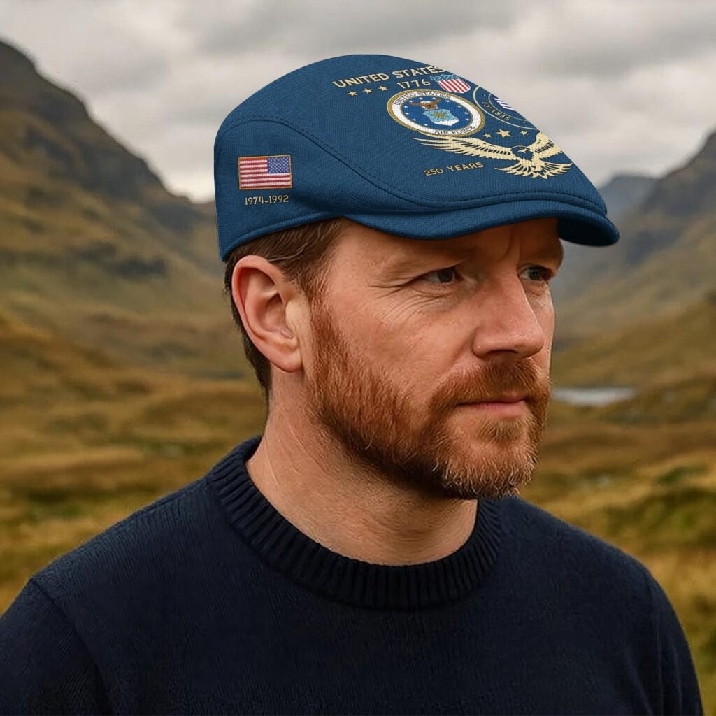 Custom U.S. Air Force Jeff Cap – 250 YEARS OF FREEDOM