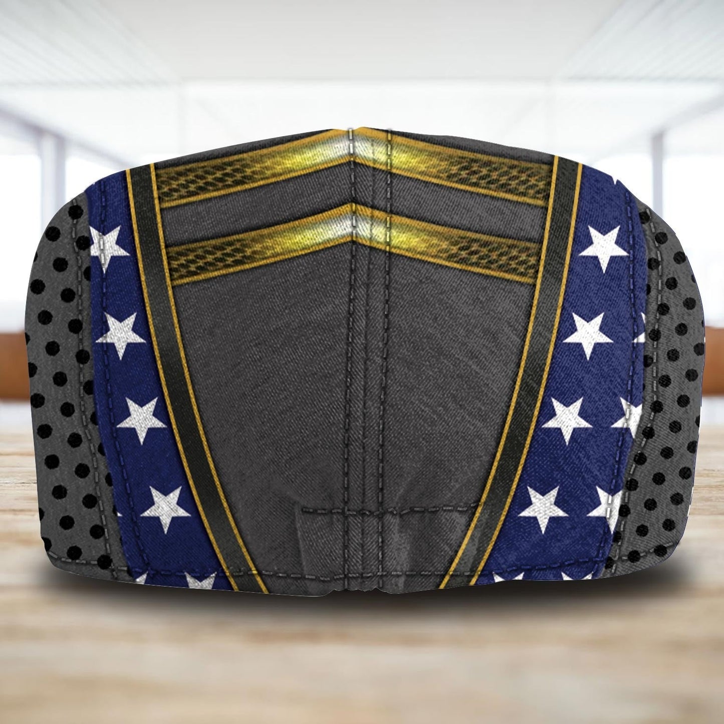 Custom U.S. Army Jeff Cap –  USMC Honor Courage Commitment Veteran Cap