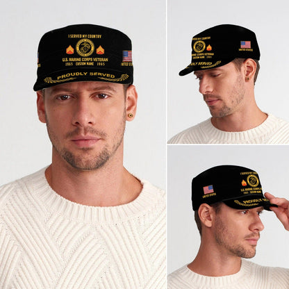 US Marine Corps – Military Cap -  Honor, Duty, Service