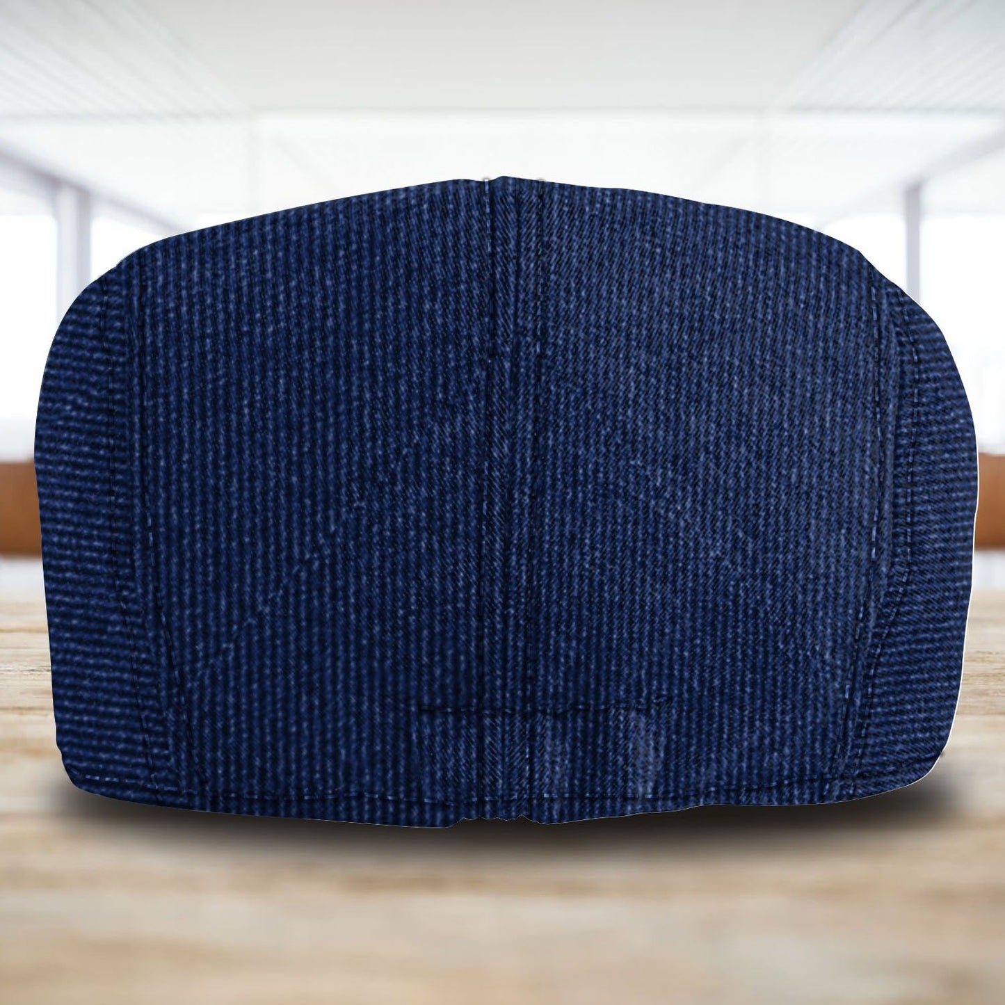Custom U.S. Navy Veteran Jeff Cap – Name, Rank & Service Years Personalized - Distressed denim pattern