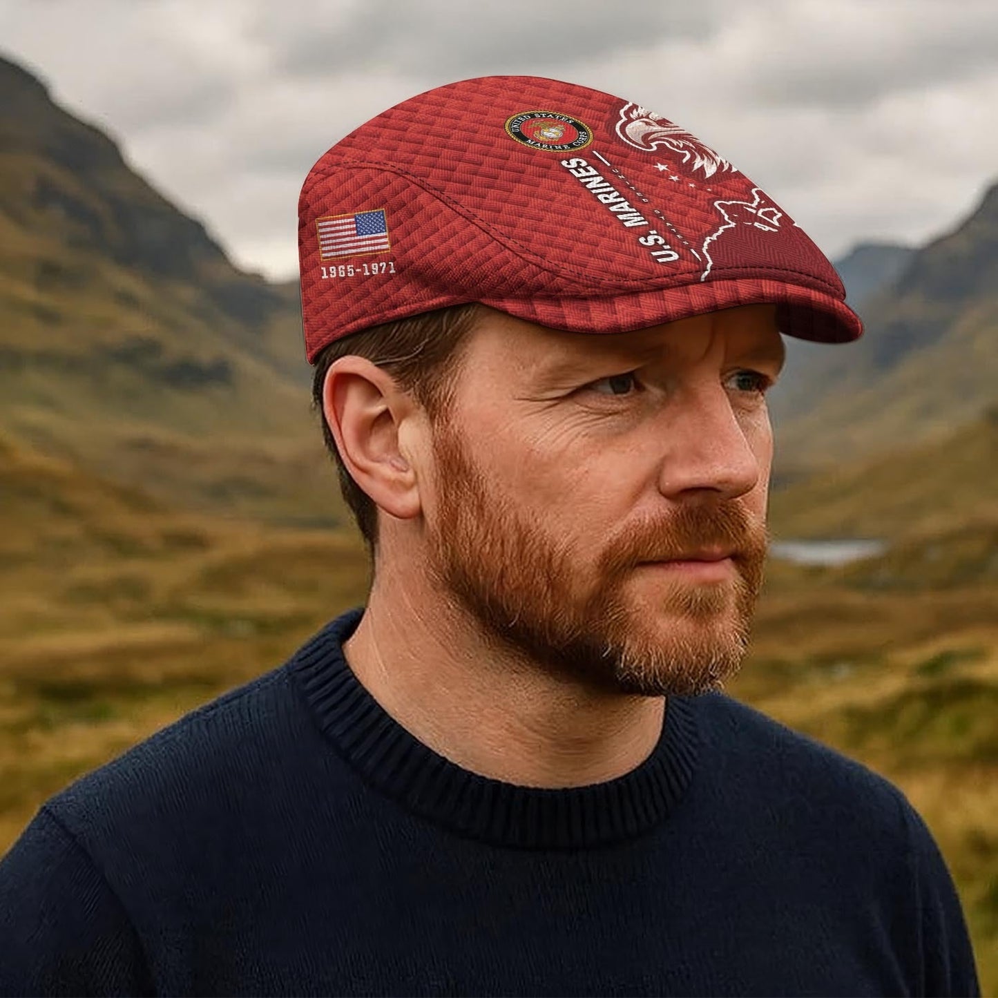 Custom U.S. Marine Corps Jeff Cap – Eagle of Honor