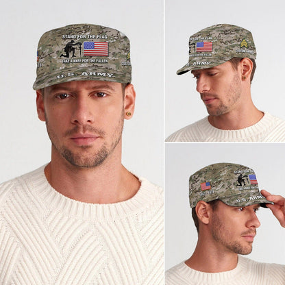 US Army – Military Cap – STAND FOR THE FLAG TAKE A KNEE FOR THE FALLEN