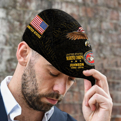 Custom U.S. Marine Corps Jeff Cap – American Eagle Valor