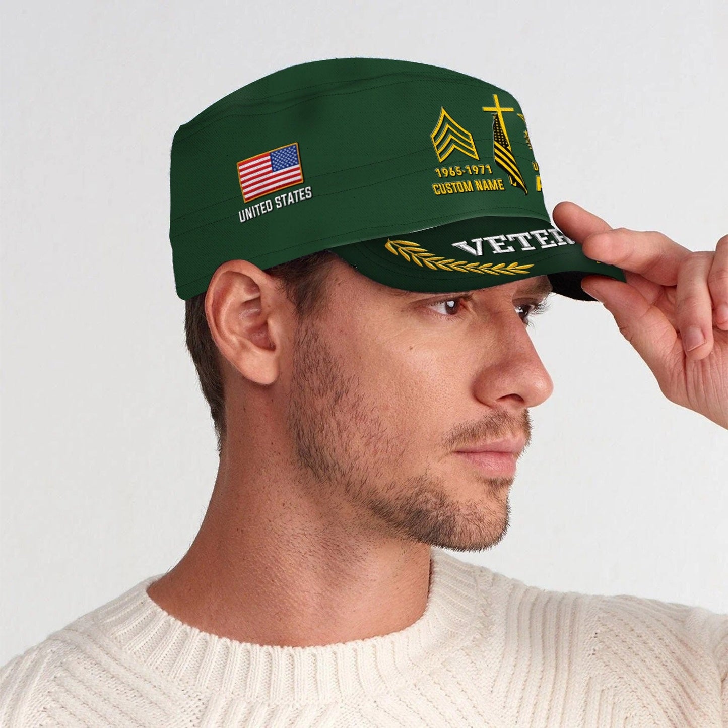 US Army – Military Cap –  Lest We Forget