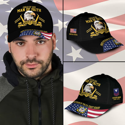 US Coast Guard – Classic Cap – Child Of God - Man Of Faith