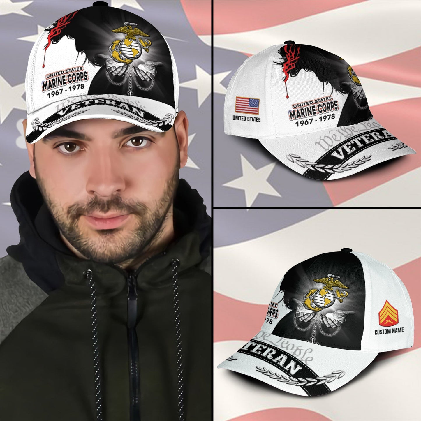 US Marine Corps – Classic Cap – The Hand of God