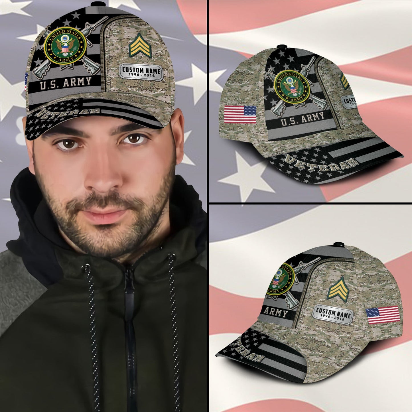 US Army – Classic Cap – Veteran Camo