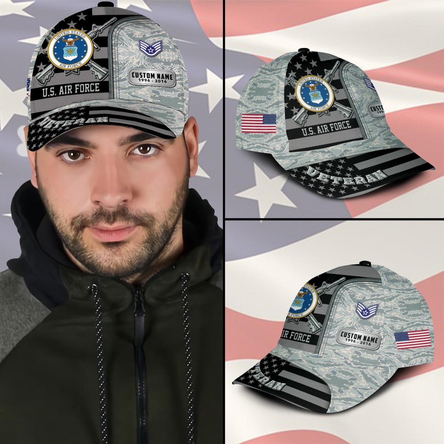 US Air Force – Classic Cap –  Veteran Camo