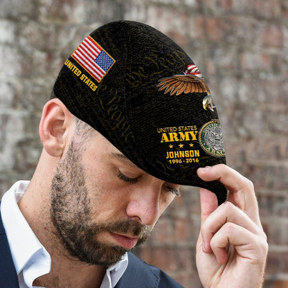 Custom U.S. Army Veteran Jeff Cap – American Eagle Valor