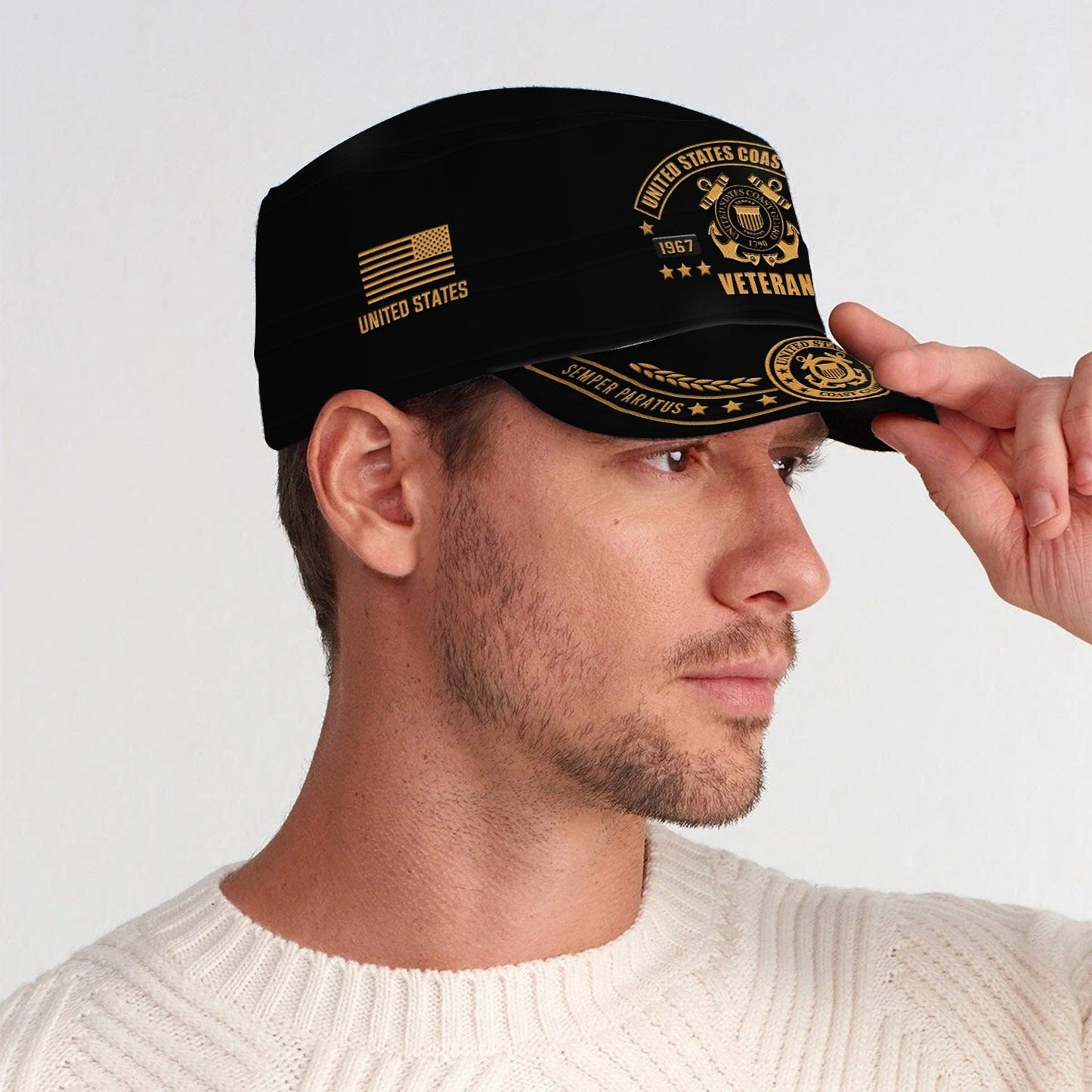 US Coast Guard – Military Cap - Classic Black
