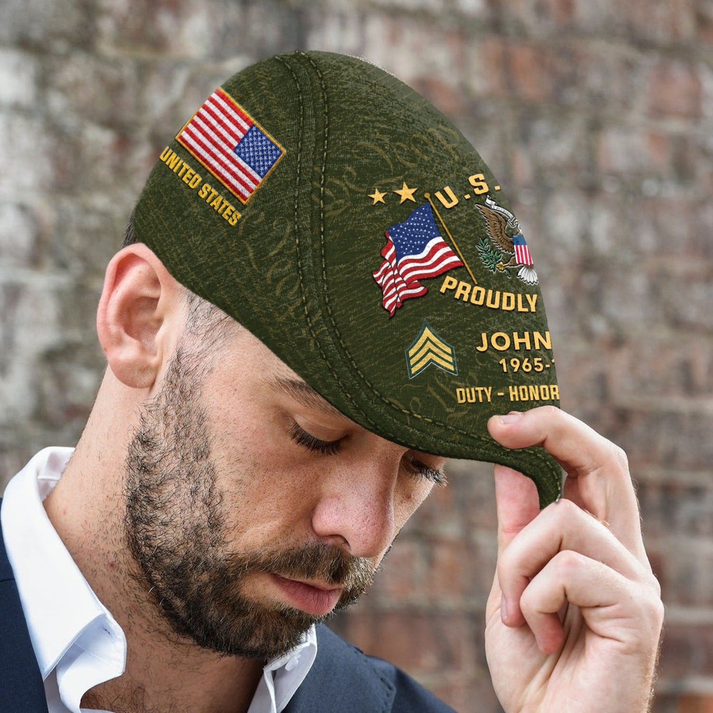 Custom U.S. Army Jeff Cap –  Thank a Veteran