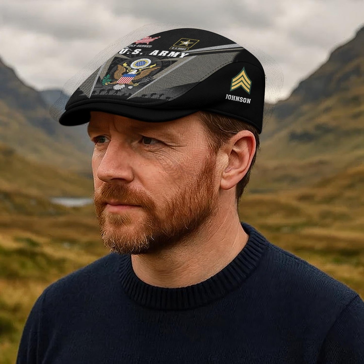 Custom U.S. Army Jeff Cap –  USMC Heritage Military Cap