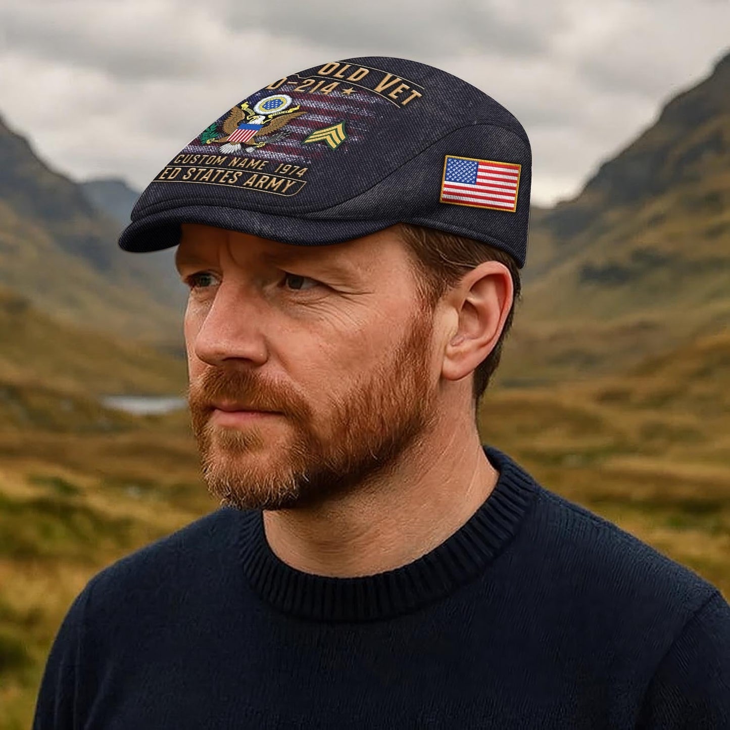 Custom U.S. Army Jeff Cap –  Grumpy Old Vet